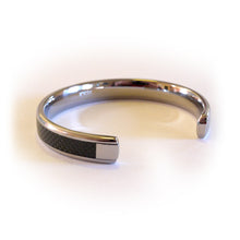 Load image into Gallery viewer, Titanium-Carbon Bangle “The Jacques”