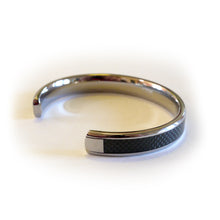 Load image into Gallery viewer, Titanium-Carbon Bangle “The Jacques”