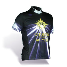 Load image into Gallery viewer, The Church of the Bicycle Jersey - men