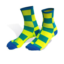 Load image into Gallery viewer, Two Tone Siren Hi-Viz Socks