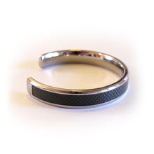 Load image into Gallery viewer, Titanium-Carbon Bangle “The Jacques”
